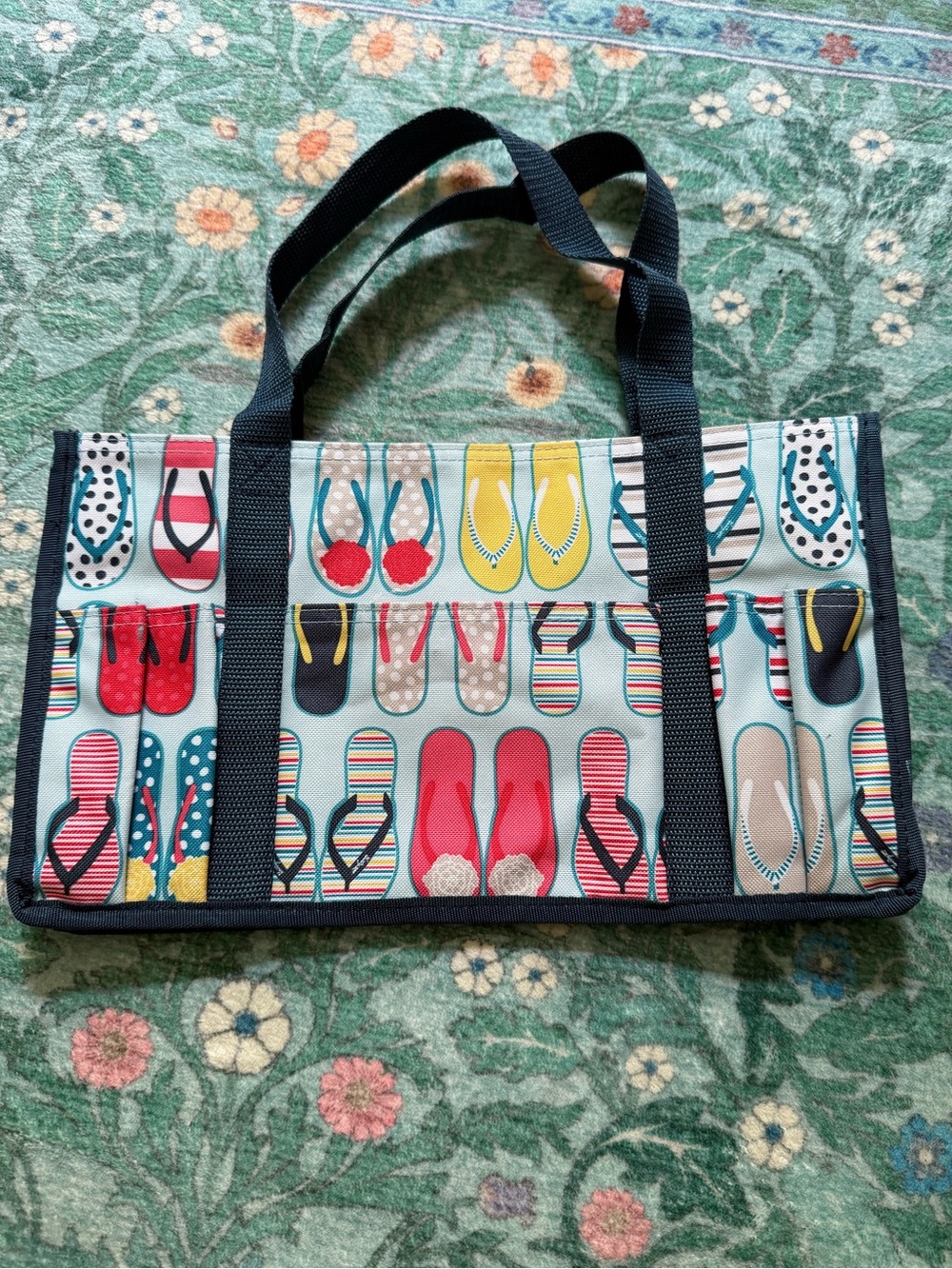 Flip-Flop Print Tote Bag